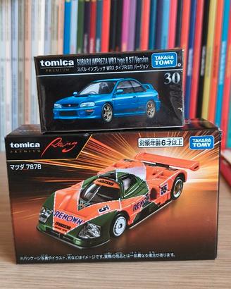 Coppia Tomica Mazda 787B e Subaru Impreza 1:64
