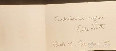 firma autografa e originale di Nilde Iotti