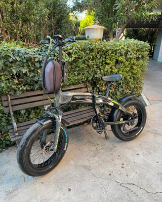🚴♂️ Bici elettrica Armony Potenza – Nero/Verde