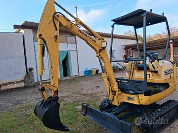 Miniscavatore komatsu pc15