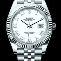 Rolex DJ 41 126334 bianco romani jubilee 2024 full