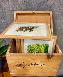Box di 10 litografie di Renato Guttuso, firmate PA