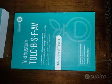 libro Testbusters TOLC B-S-F-AV - Manuale di Teori