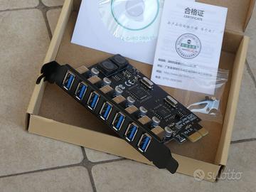 Scheda di espansione PCe (USB/3.0) 7 Slot