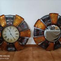Orologio e specchio