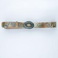 Cintura Ermanno Scervino 100% Pelle Di Pitone 90