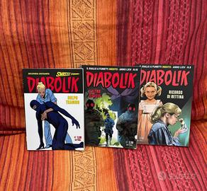Set 3 fumetti Diabolik