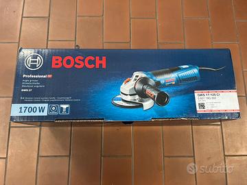 Smerigliatrice Bosh GWS 17-125 CI nuova