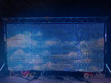 TELO LED IN VELLUTO 4*2