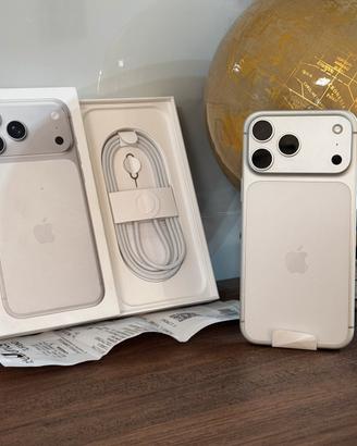 iPhone 17 pro max silver 256gb 100%