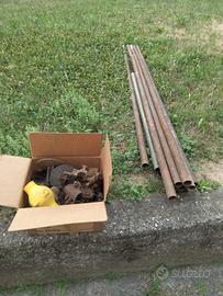 Tubi in acciaio per ponteggio