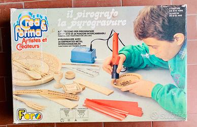 Pirografo gioco anni 80 vintage