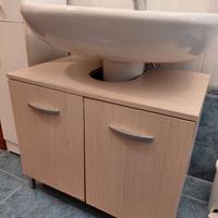 Mobiletto bagno, sottolavabo