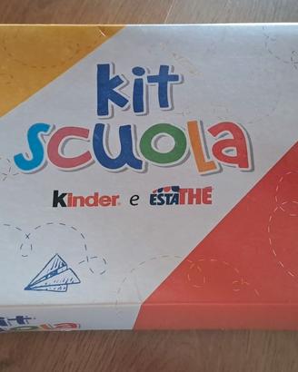 Kit scuola kinder e estathè