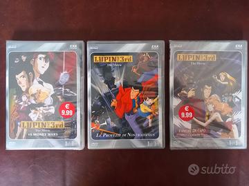 DVD Lupin III (3 dvd di cui 2 sigillati)
