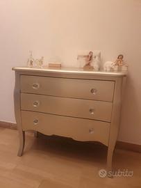 Mobiletto 3 cassetti.