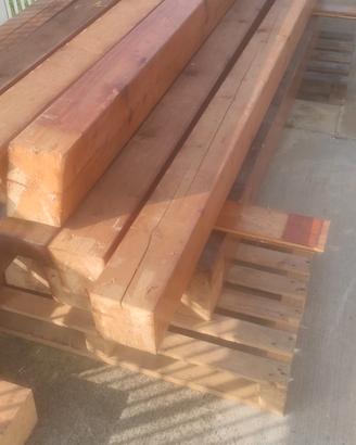 Tettoia in legno