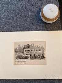 1932 pubblicità originale Michelin autentica Art