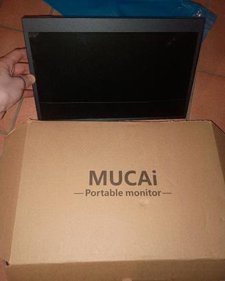 Monitor portatile 14" MUCAI (Full Kit)