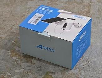 ANRAN 2K Telecamera Esterna da Parete con Solare, 