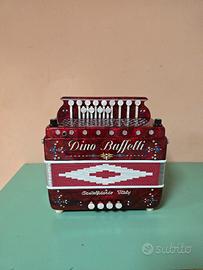 Organetto Dino Baffetti 4 Bassi in Re