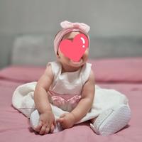 vestito elegante neonata 6 mesi