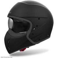 AIROH Casco Jet Modulare J110 -- Color -- Black