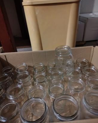 Vasetti in vetro Bormioli, 117 pezzi, 50cent/pezzo