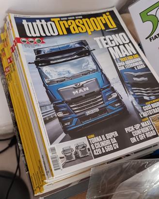 Riviste Tuttotrasporti, la Manovella e 4 piccole r