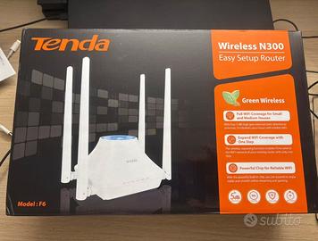 Tenda N300 Router Wireless N300 F6 Ripetitore