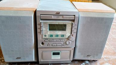 Stereo JVC UX-M3R con casse originali – CD, radio