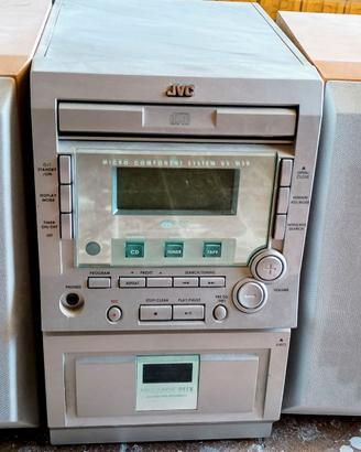 Stereo JVC UX-M3R con casse originali – CD, radio