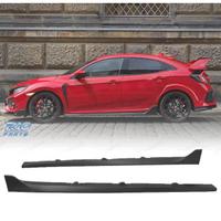 MINNIGONE LATERALI HONDA CIVIC 16-20 LOOK TYPE R