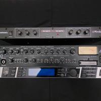 ART pro channel ll ,Ultra curve 2496,Rocktron Amp.