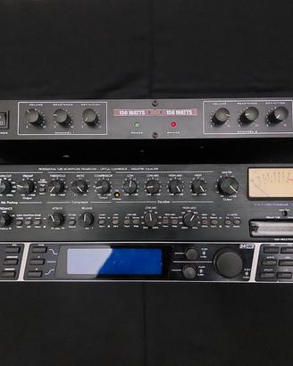 ART pro channel ll ,Ultra curve 2496,Rocktron Amp.