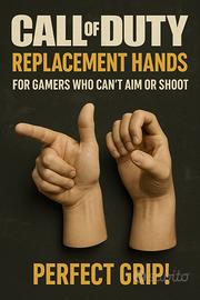 Mani di ricambio per giocatori di call of duty