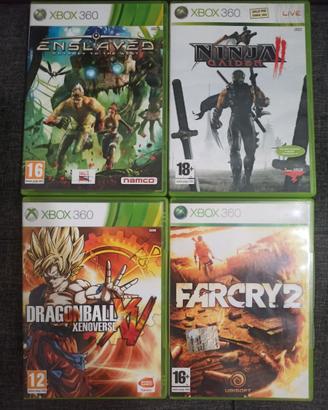 Lotto 4 giochi Xbox ita completi e testati 