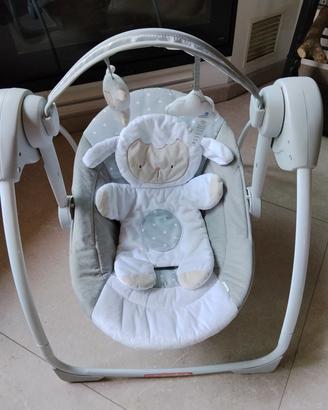altalena e sdraietta elettrica neonato