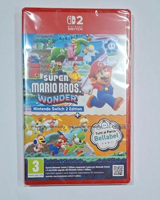 Sigillato Super Mario Bros Wonder Switch 2