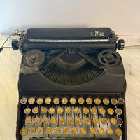 Macchina da scrivere vintage SIM
