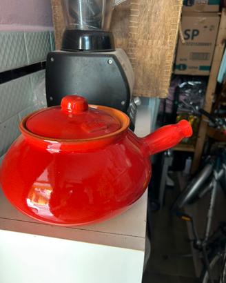 Pentola tegamino piral vintage anni 70 in terracot