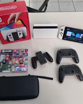 Nintendo switch oled fc 26 mario kart 2 joypad pro