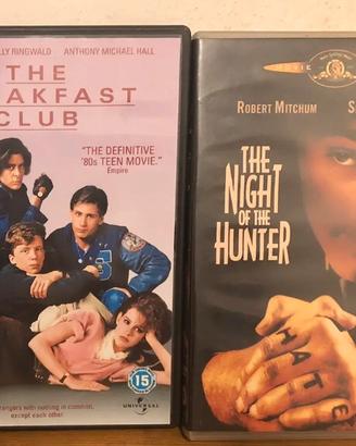 Lotto 3 film DVD: Breakfast club, Identità…