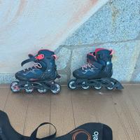 Roller Oxelo Junior Regolabili 32-35 + Borsa