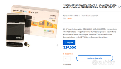 Ripetitore HD 5G Wireless