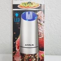 macina pepe e sale ecc. regolabile con luce led 