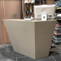 Banco Cassa / Reception di Design in Legno Resina