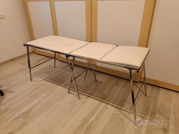 Lettino estetista massaggio