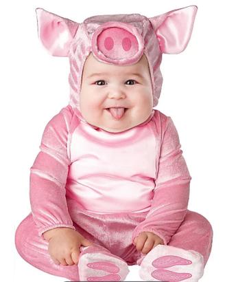 Costume Maialino  InCharacter 6/9 mesi
