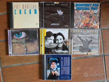 Lotto 7 CD musica leggera varia